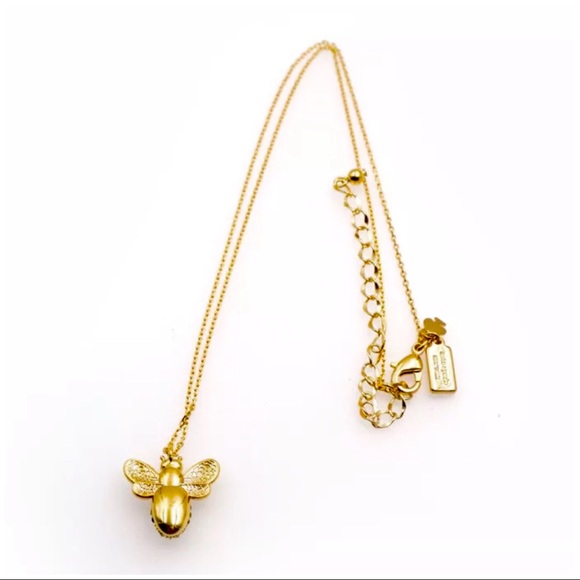 🎉HP♠️ Kate Spade Picnic Perfect Mini Bee Pendant - Picture 4 of 6